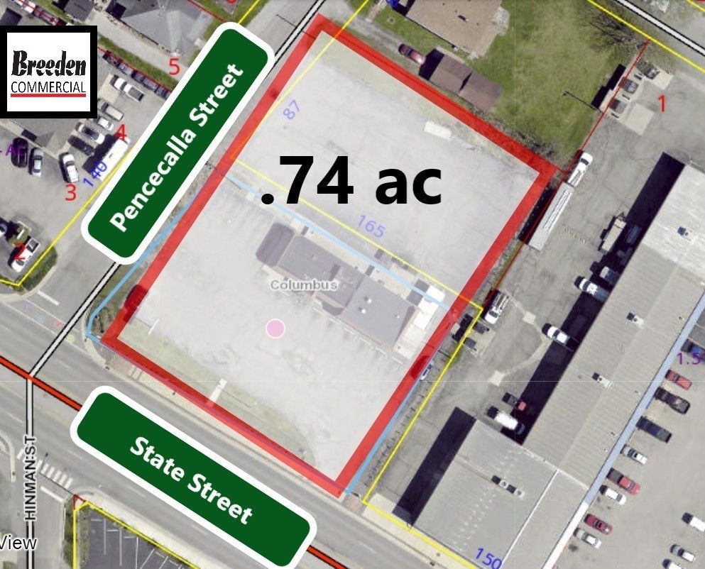 Retail Corner- New Development Opportunity: 1602 State St, Columbus, IN, 47201